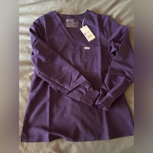 Figs women’s Small long sleeve scrub top